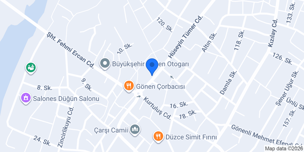 İstanbulum bayan kuaförü konumu