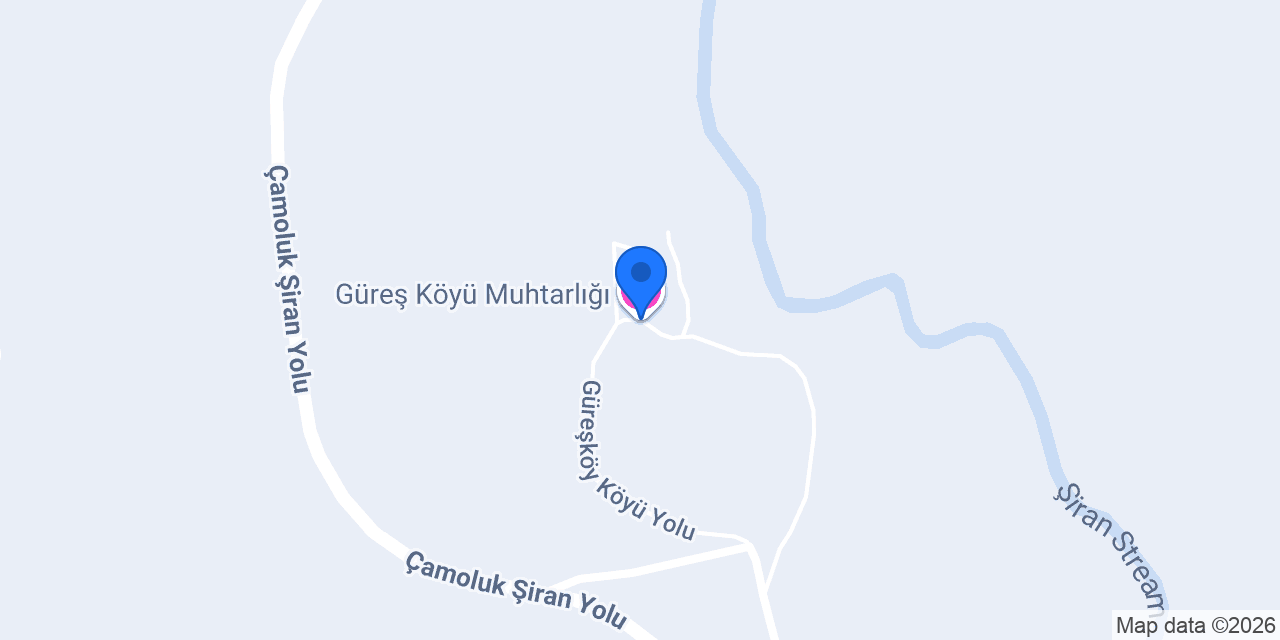 Güreş Köyü Muhtarlığı konumu
