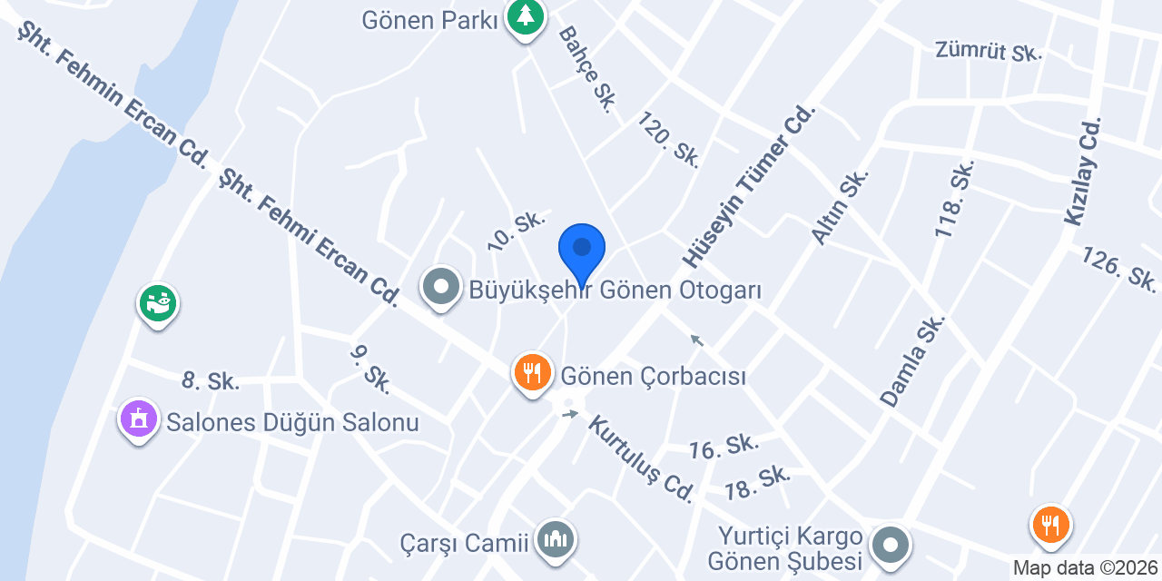 e & butik konumu