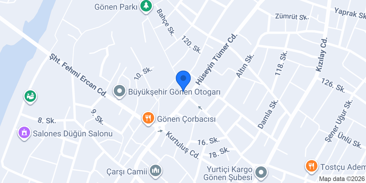 Karanfil Çiçekçilik konumu