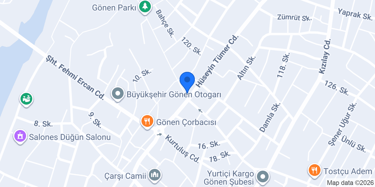 Mes&Han Erkek Kuaförü konumu