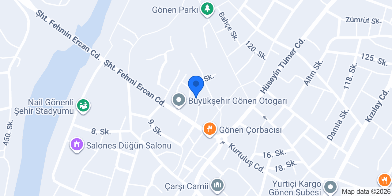 Gönen Ticaret Odası konumu