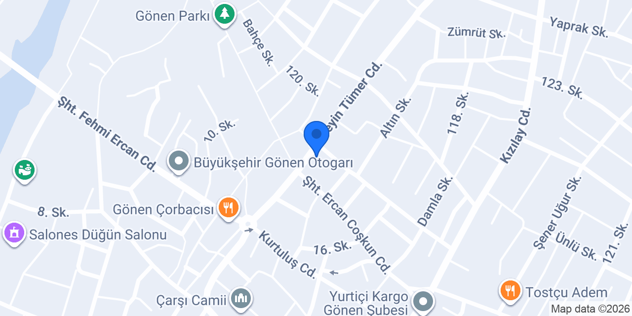 Mega İletişim konumu