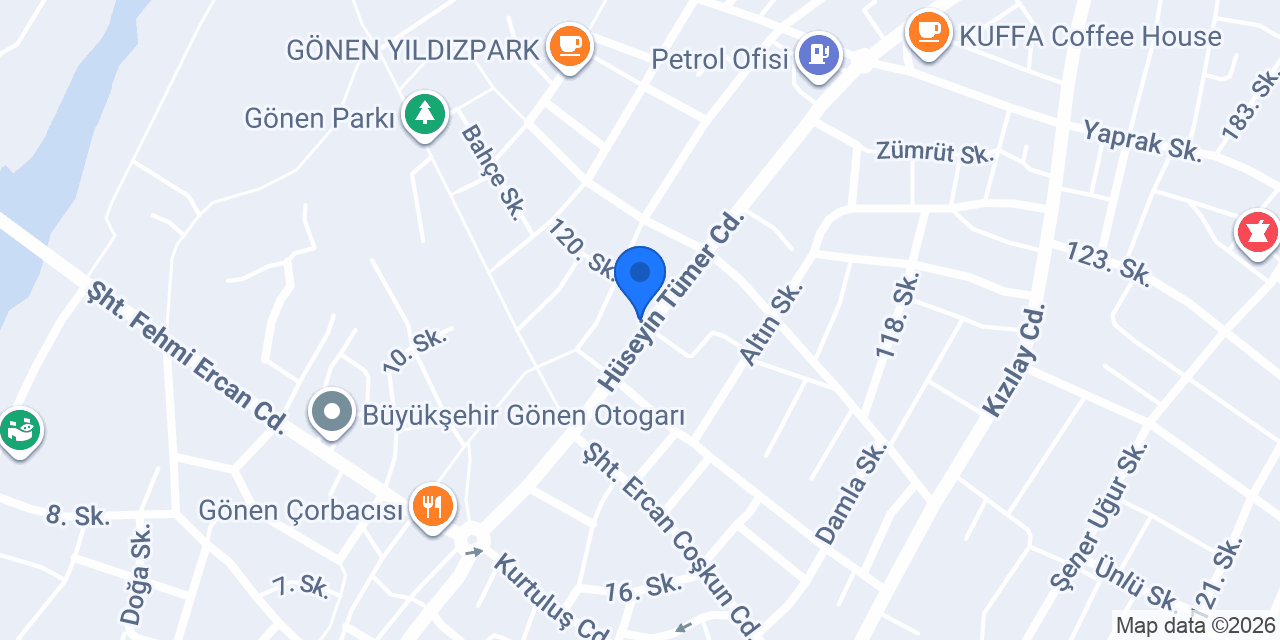 DHL eCommerce - Gönen Şubesi konumu
