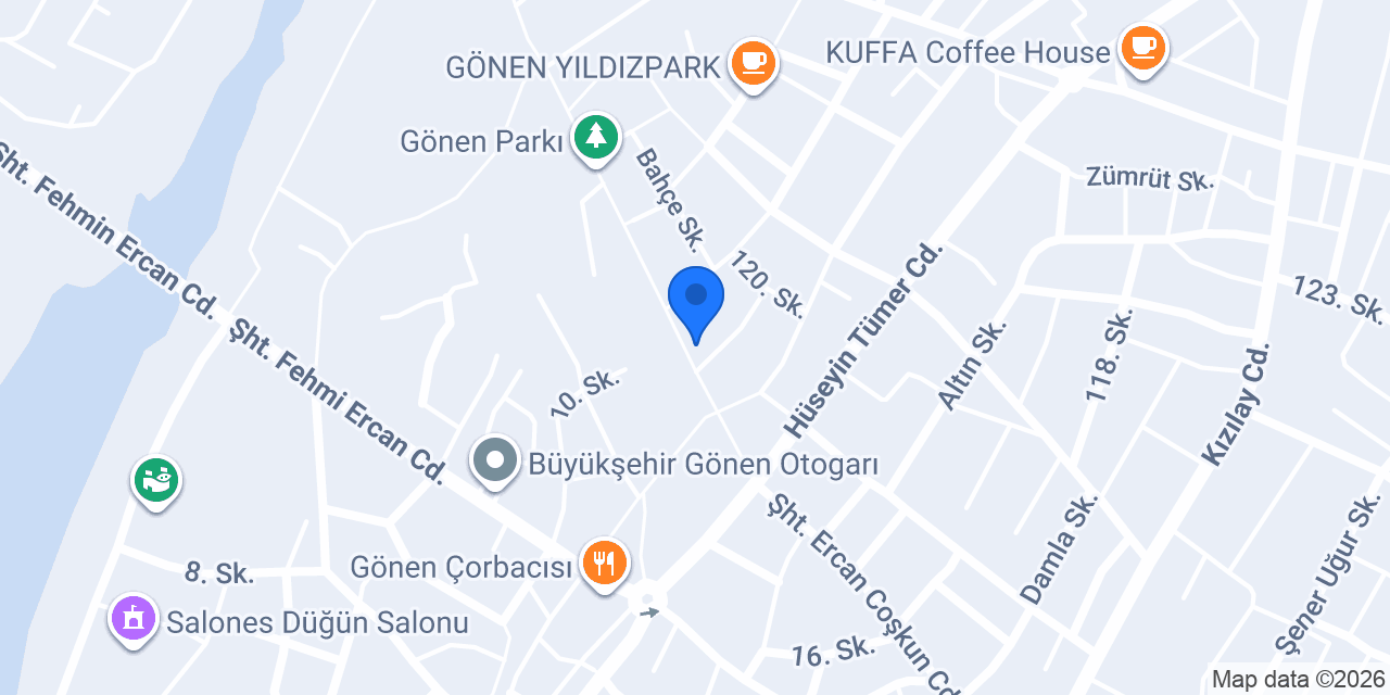 Liva Dondurma gönen konumu