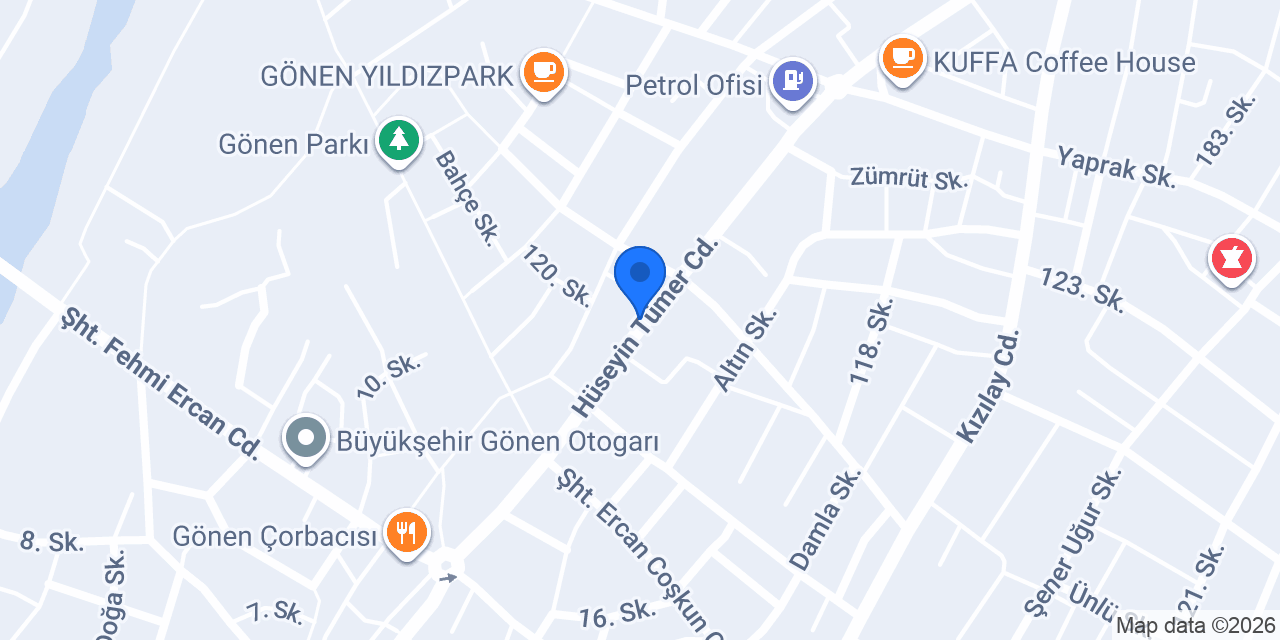 PTT Kurtuluş Şubesi konumu