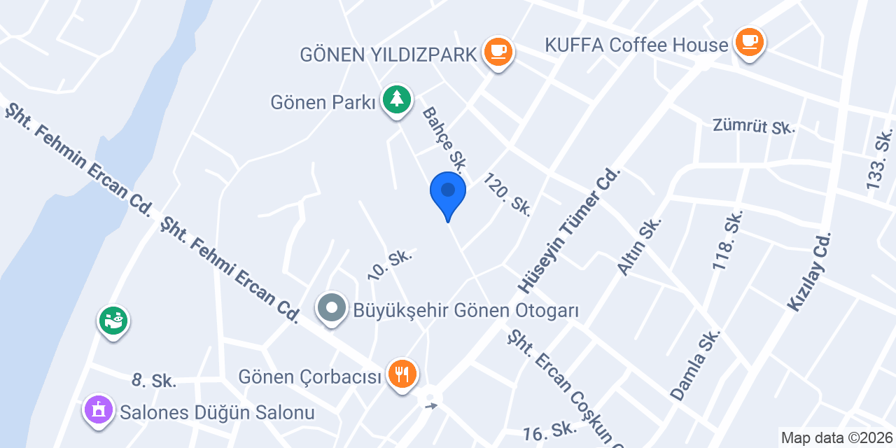 Gönenkadın konumu