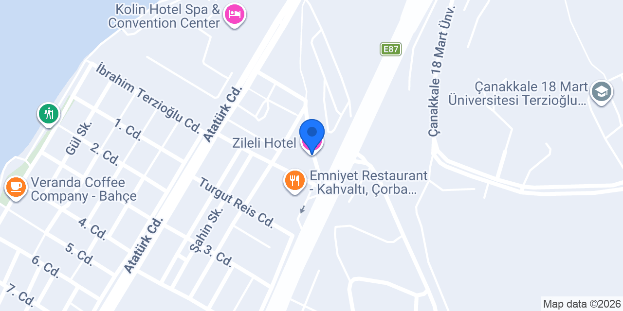 Zileli Hotel konumu