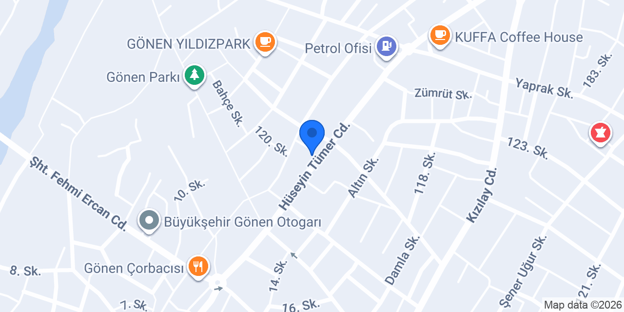 CİHAN OTOMOTİV konumu