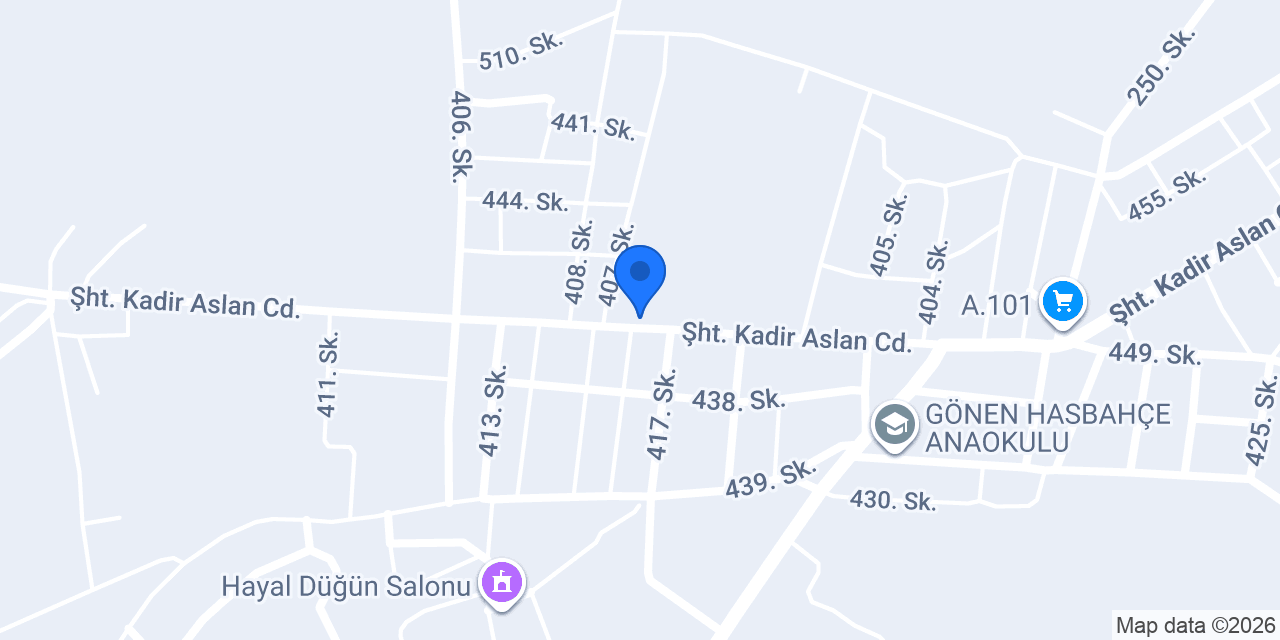 PİRİM İNŞAAT konumu