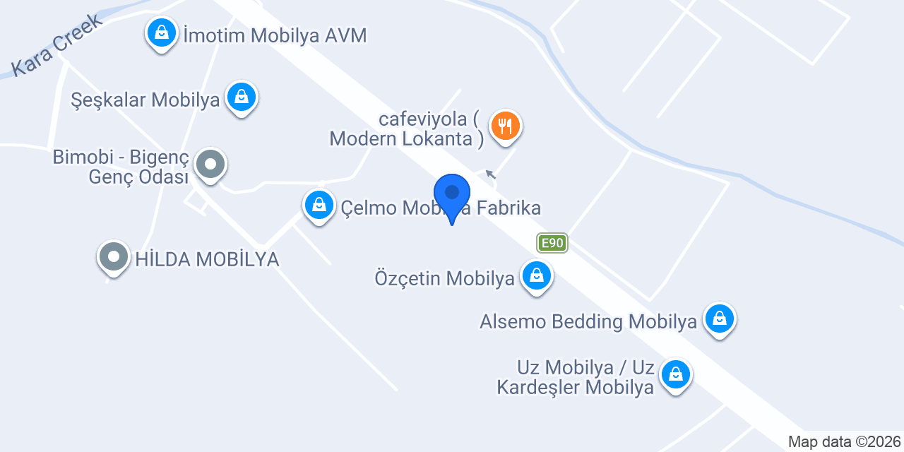 Lidya Mobilya konumu