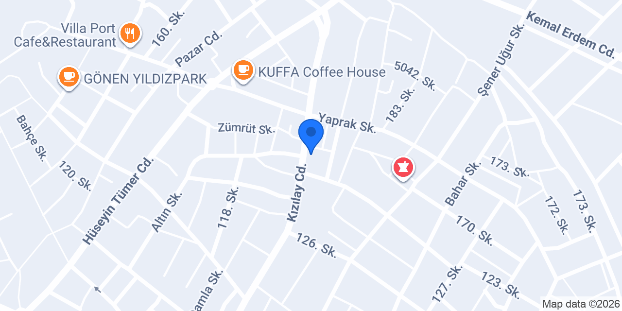 Gönen Çınar Petshop konumu