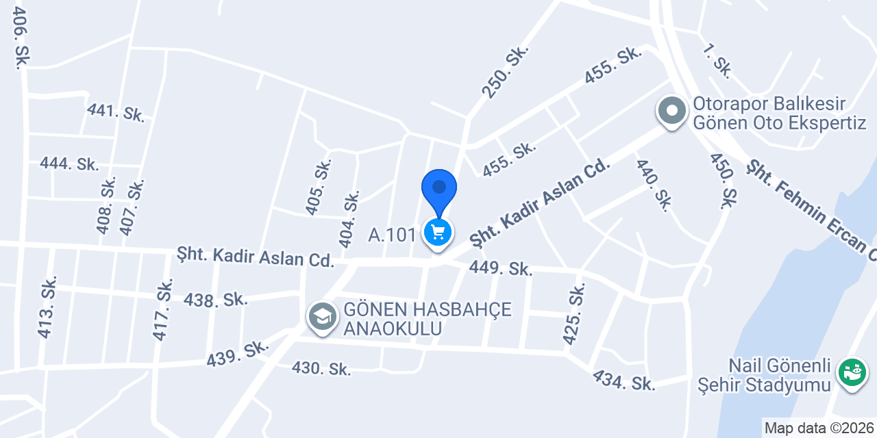 Arabacı Mobilya konumu