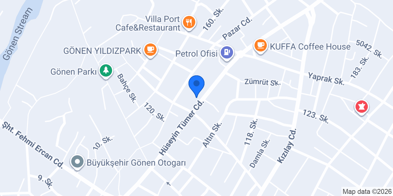 Estetik Oto konumu