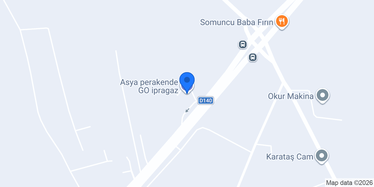 Asya perakende GO ipragaz konumu