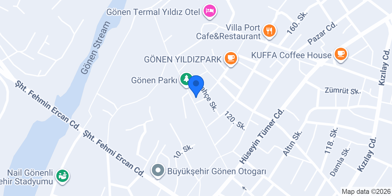 Semedan Otel konumu