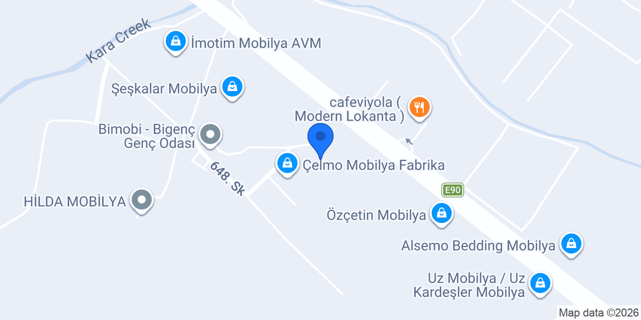 Newtone Mobilya & Aksesuar konumu