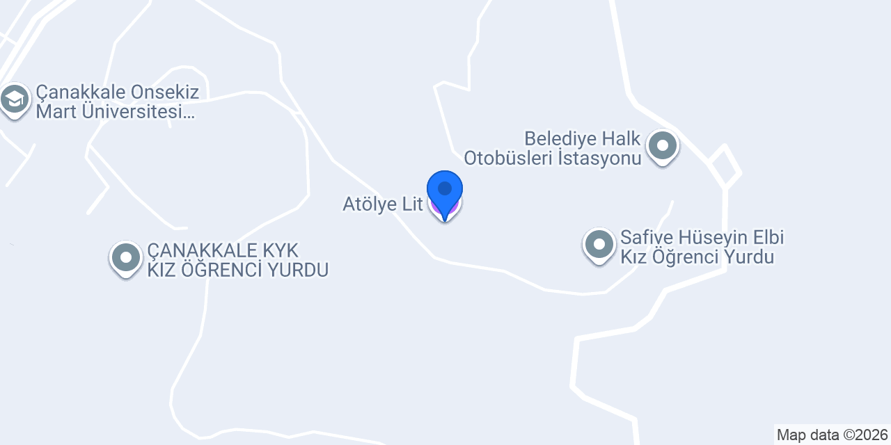 Atölye Lit konumu