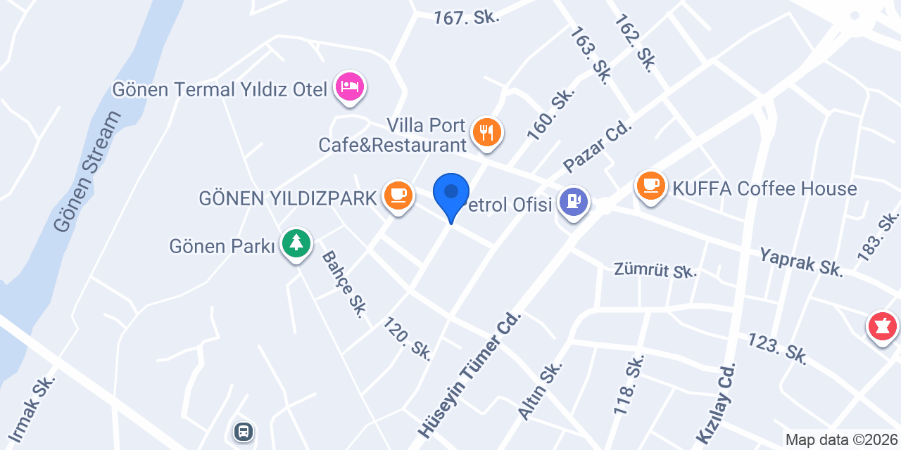 Kibar Orman Ürünleri konumu