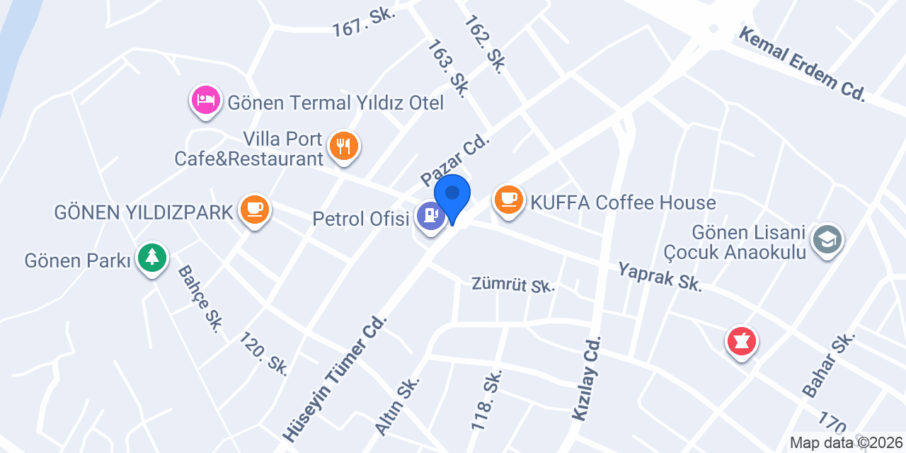 Yeşil Gönen Halı Yıkama konumu