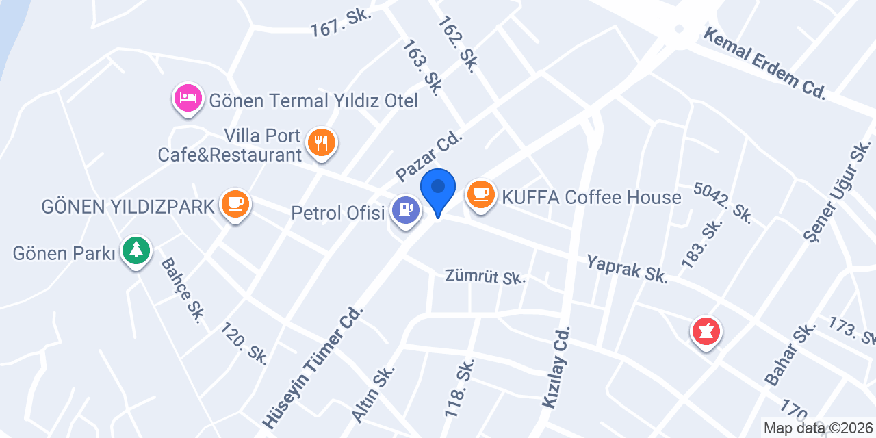 Bakkaloğlu Gıda konumu
