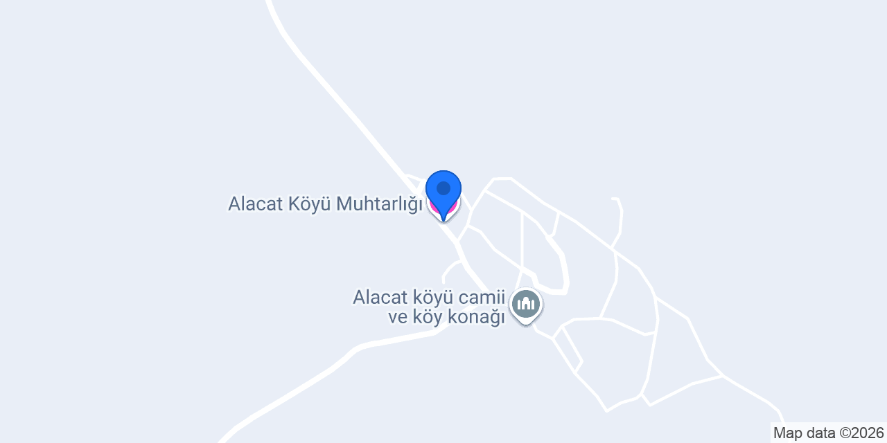 Alacat Köyü Muhtarlığı konumu