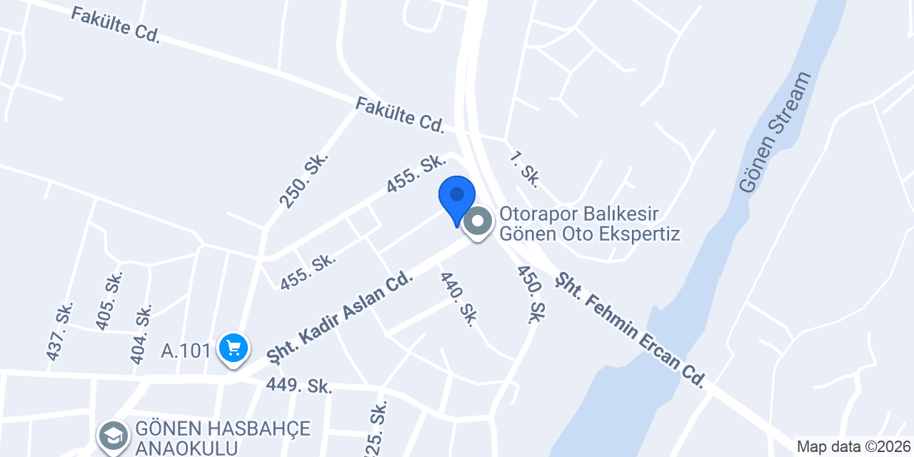 Özkural Ticaret konumu