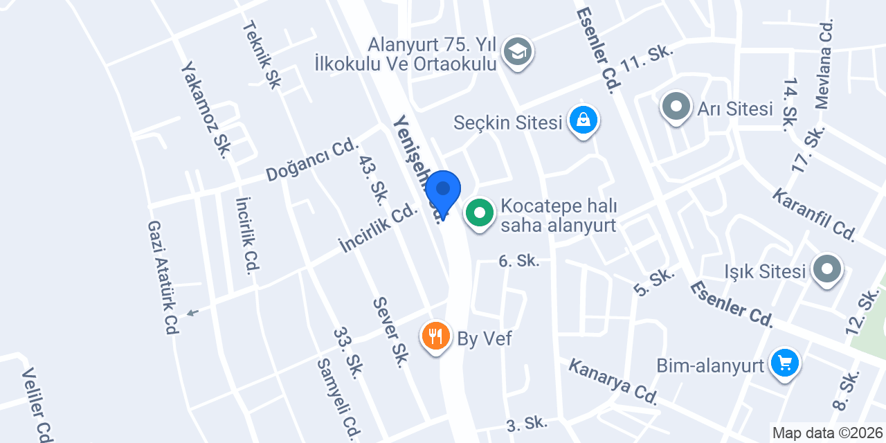 Vali Bilisim konumu