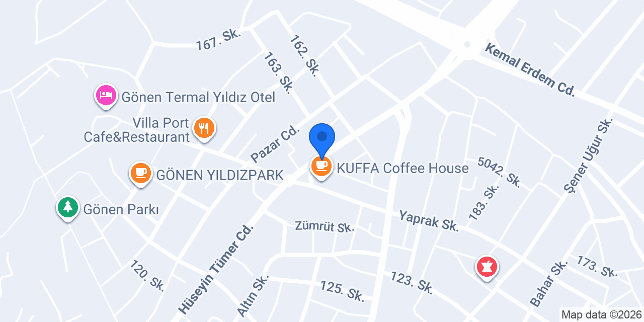 Beyhan Şef Kebap&Baklava Gönen konumu
