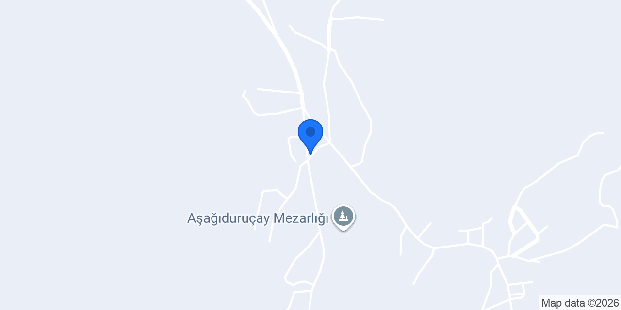 Aşağı Duruçay Köyü Muhtarlığı konumu