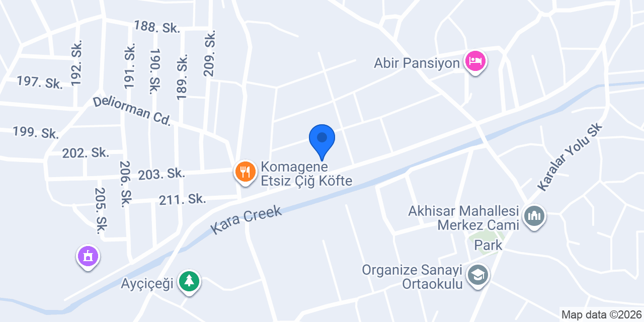 Bi Kepçe Cengiz Gıda konumu