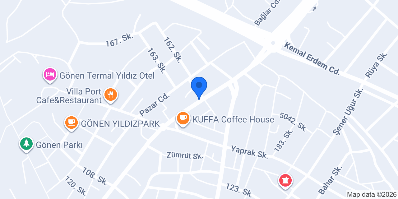 Savran Turizm ve Servis Taşımacılığı konumu