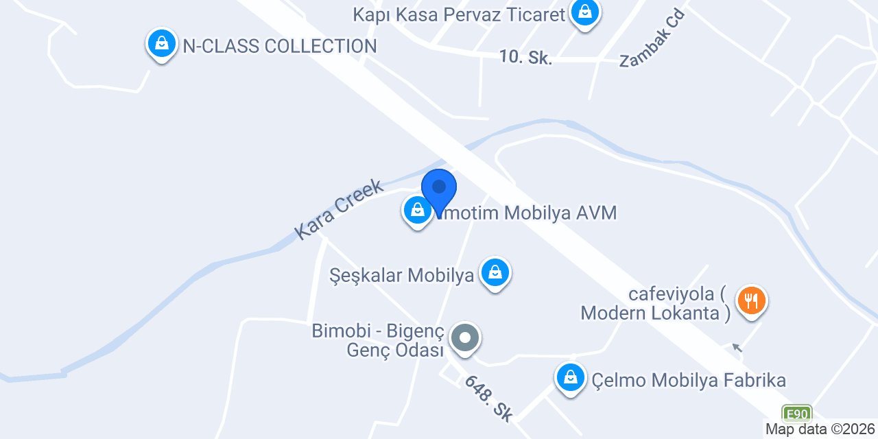 Mobilyahane konumu