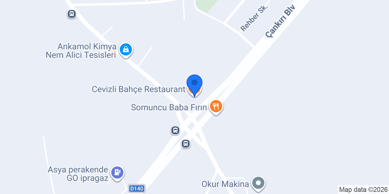 Cevizli Bahçe Restaurant konumu