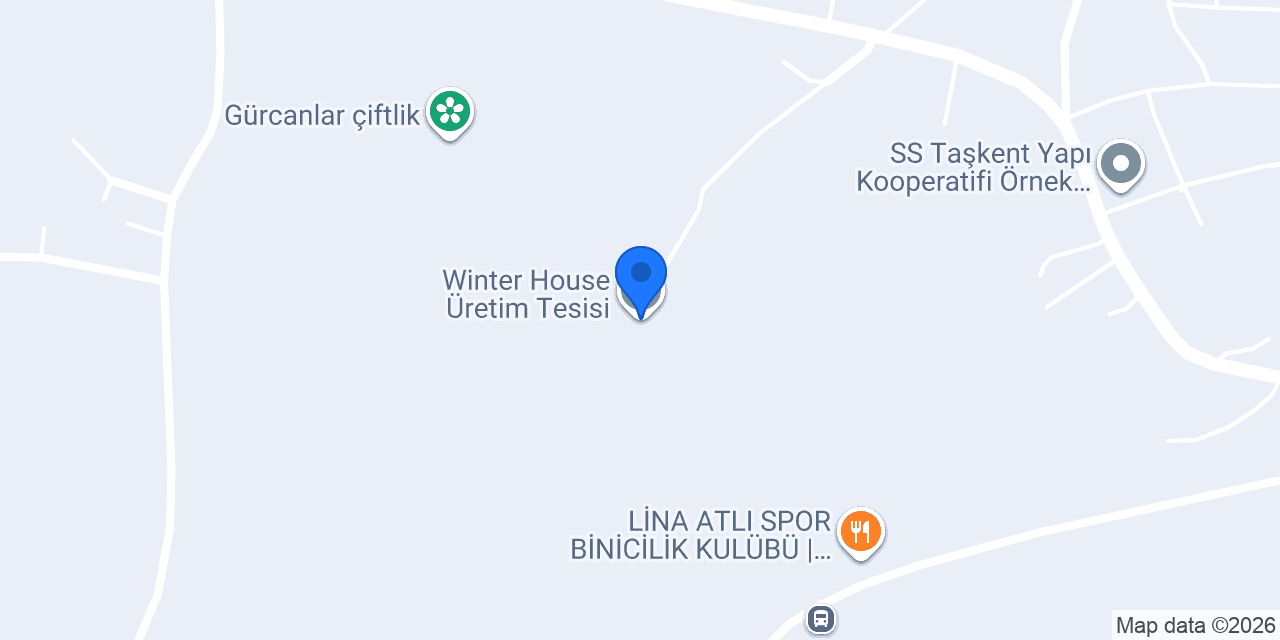 Winter House Üretim Tesisi konumu