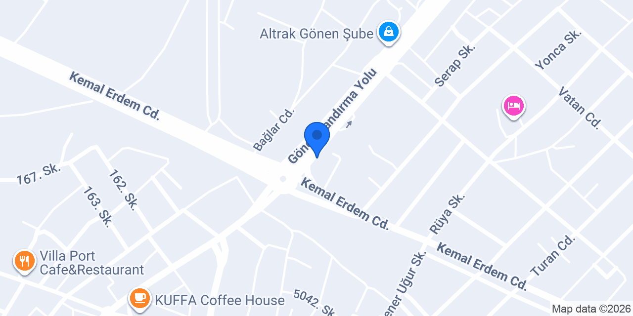 Çetinler Un konumu