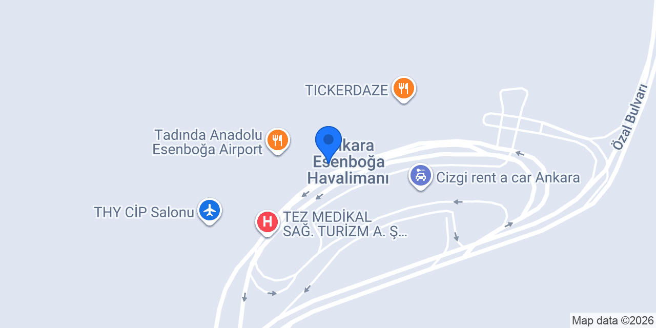 SIXT Araç Kiralama konumu