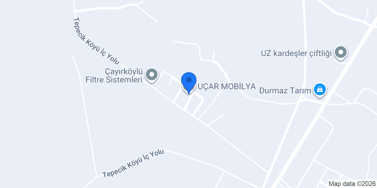 UÇAR MOBİLYA konumu