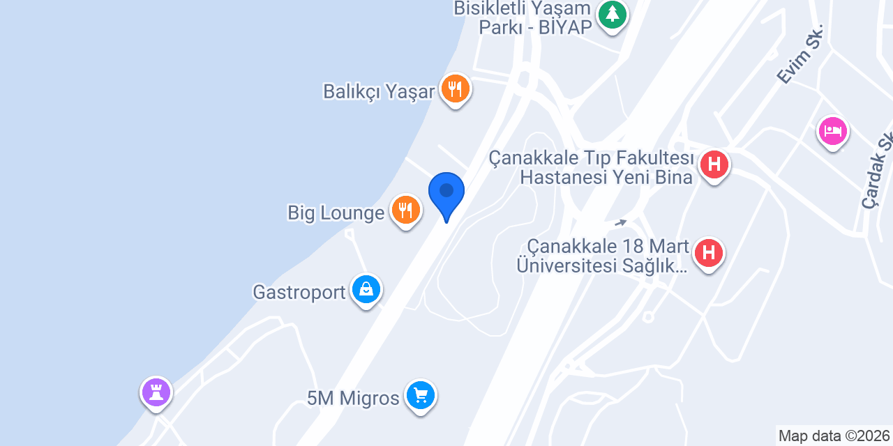Sette Kuyumculuk konumu