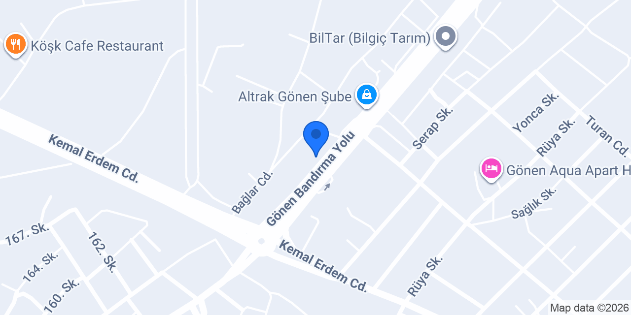 Gönen Doğa Koleji konumu