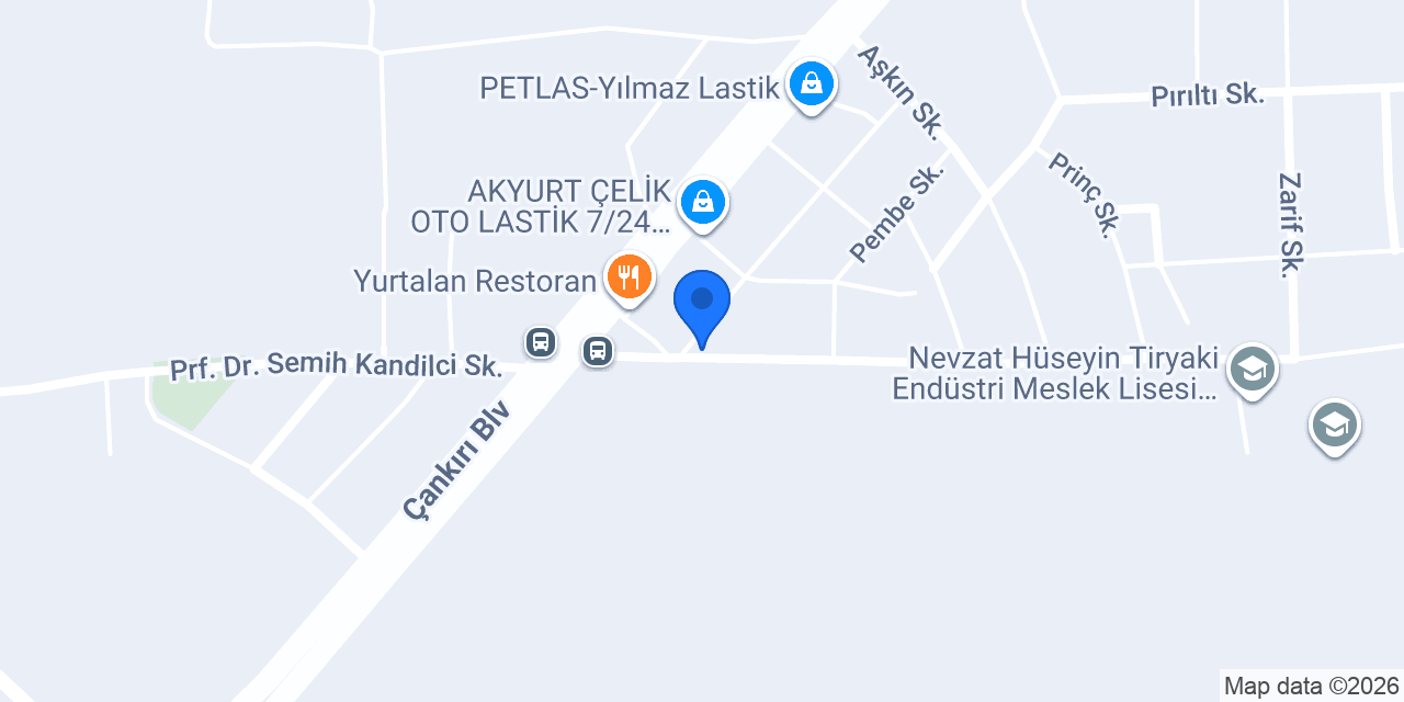 Yapraklı Emlak konumu