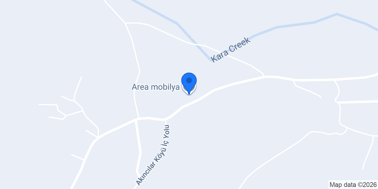 Area mobilya konumu