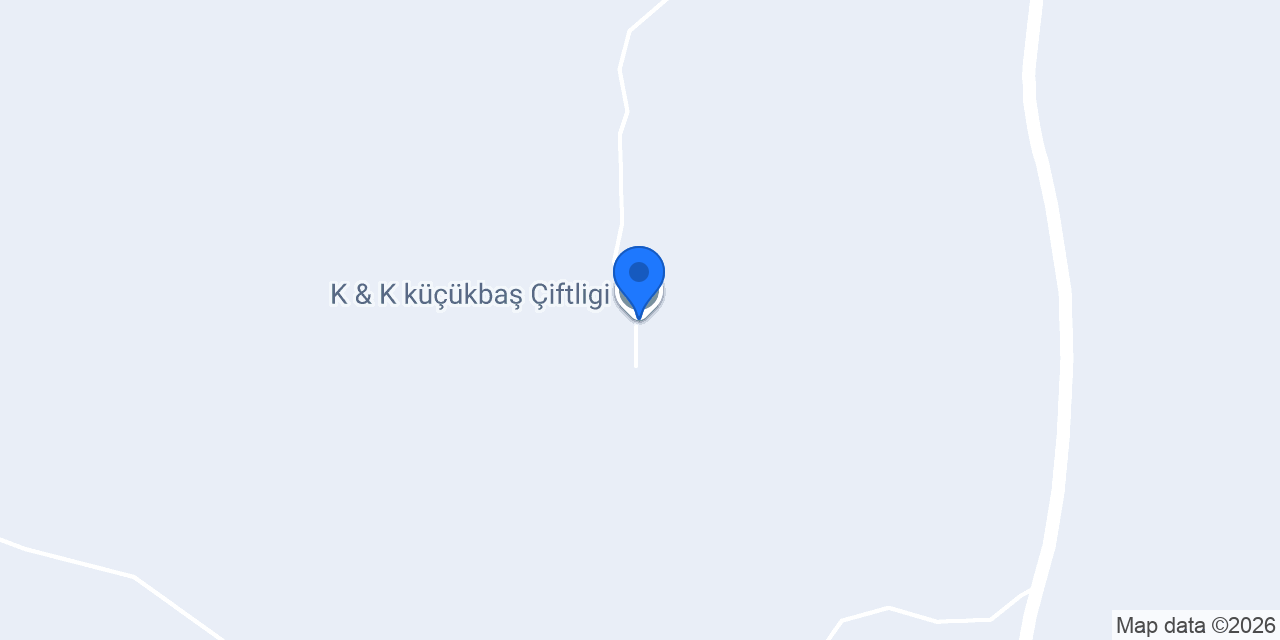 K & K küçükbaş Çiftligi konumu