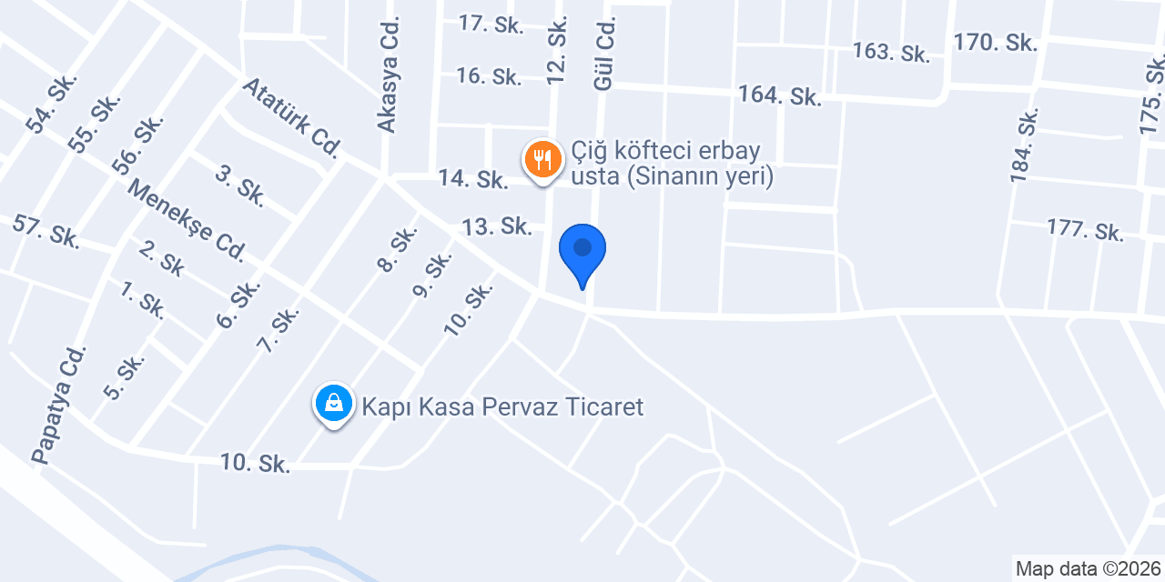 Ahmetoğulları Döner Salonu konumu