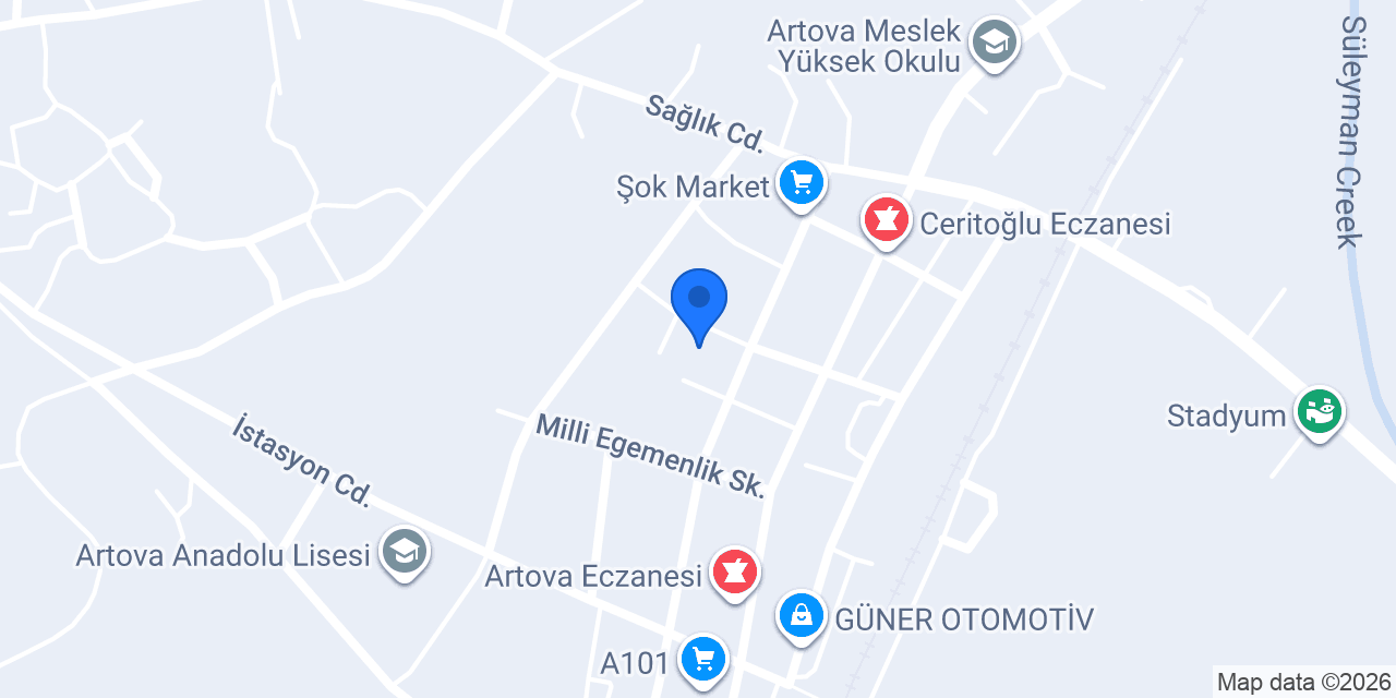 Gazipaşa Ortaokulu konumu
