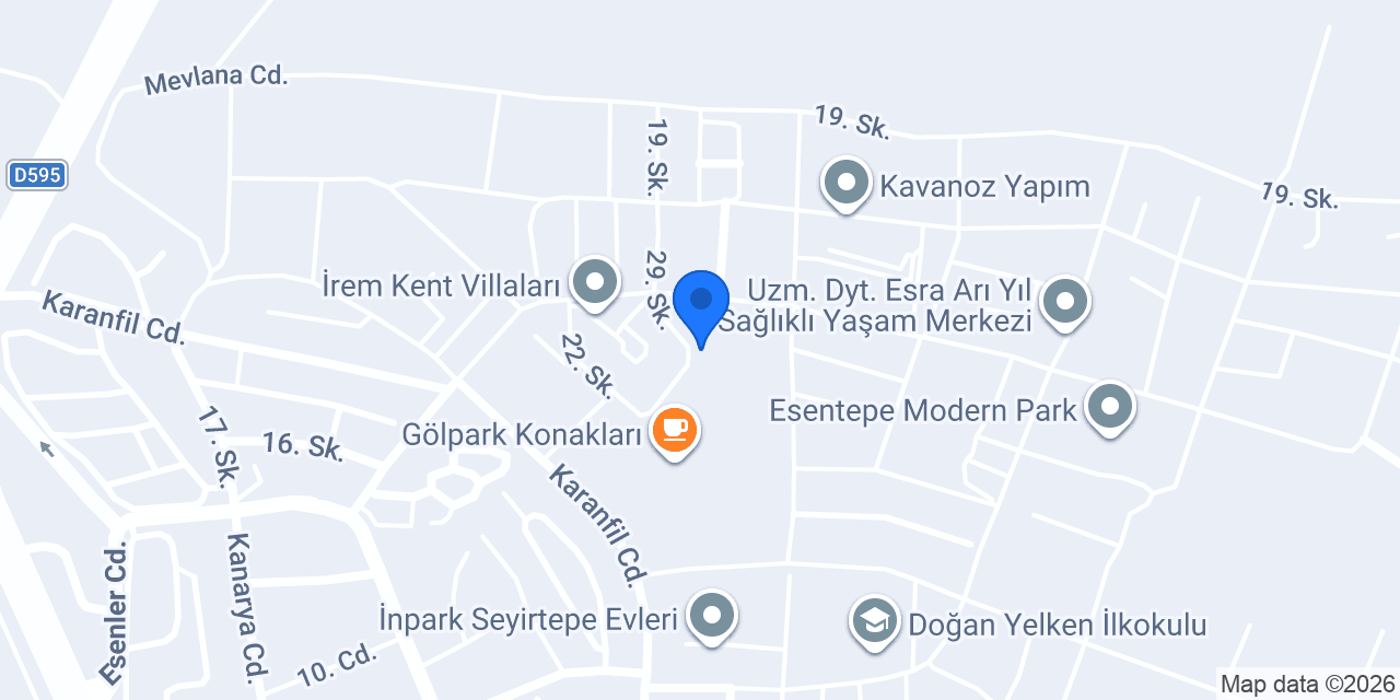 Restore Mobilya konumu