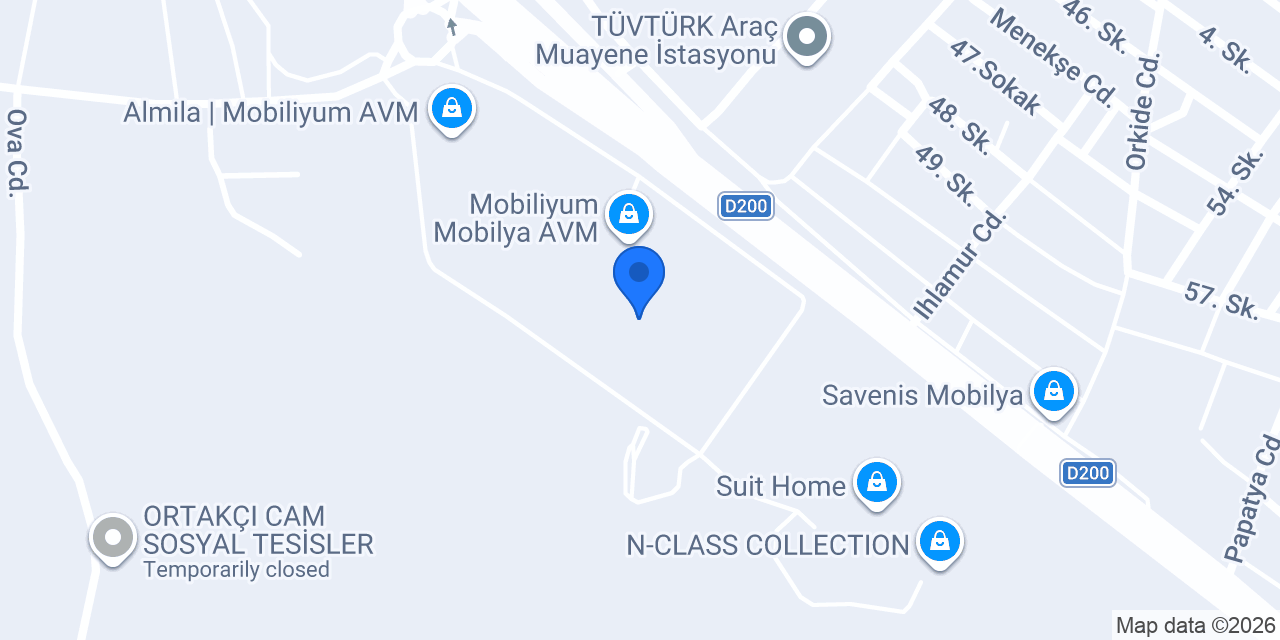 Çilek Odası | Mobiliyum konumu