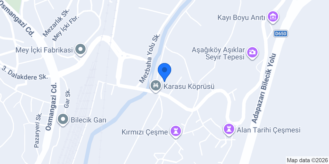 Aşağıköy İlkokulu konumu