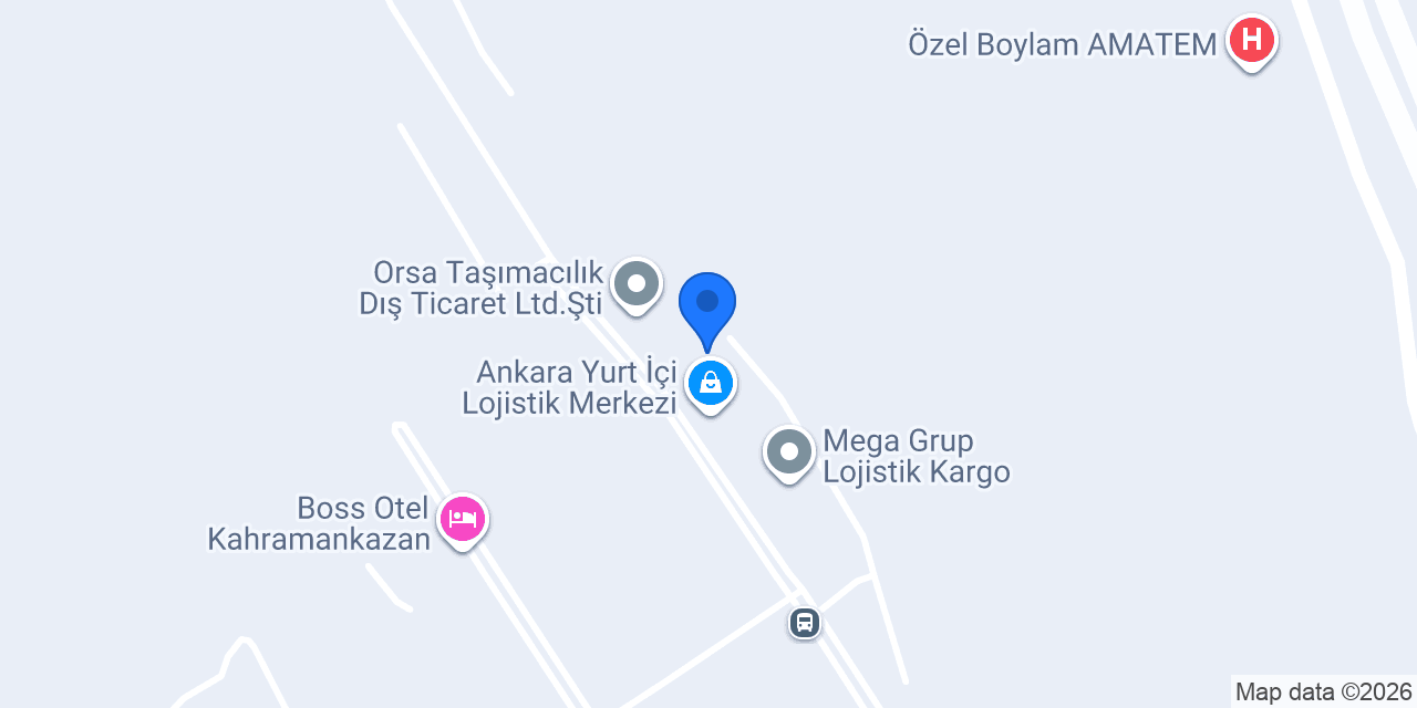 Zaloglu Lojistik konumu