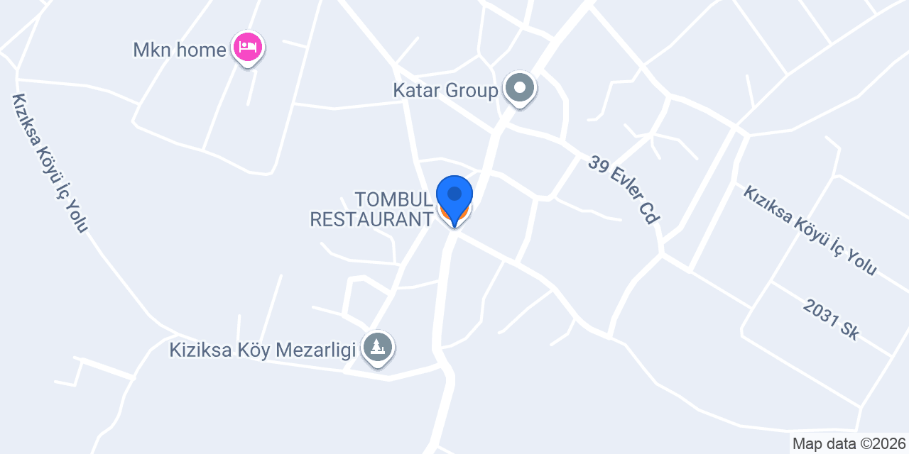 TOMBUL RESTAURANT konumu
